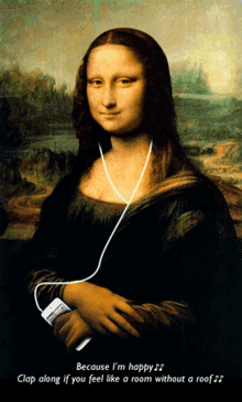 Mona Lisa Art GIF