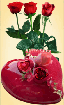 Rosas Y Corazones GIF