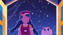 Looking Around Bee GIF - Looking Around Bee Puppycat GIFs