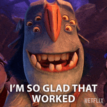 Im So Glad That Worked Blinky GIF - Im So Glad That Worked Blinky Trollhunters Tales Of Arcadia GIFs