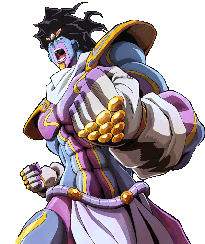 Star platinum - Jojo - Sticker