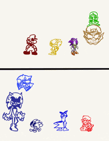 Sonic Exe Mario GIF - Sonic Exe Mario Sonic GIFs