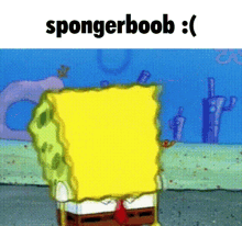 Spongebob Spongerboob GIF - Spongebob Spongerboob Sad GIFs