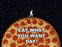Eat What You Want Day GIF - Eatwhatyouwant Pizza Marathon GIFs