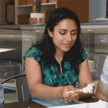 Eating Cake Michelle Khare GIF - Eating Cake Michelle Khare Oh Wow GIFs