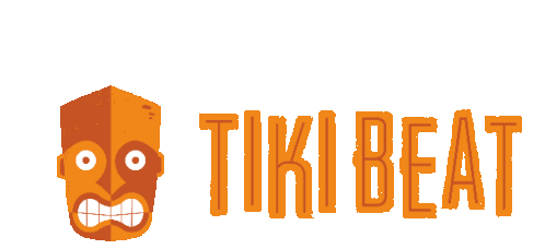 Tiki Beat Tikibar Sticker