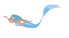 mermaid blue