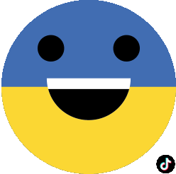 Ukraine Tiktok Sticker - Ukraine Tiktok Excited Stickers