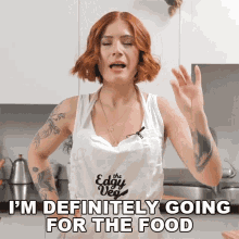 Im Definitely Going For The Food Candice Hutchings GIF