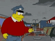 Homer Burger GIF