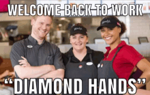 Welcome Back Diamond Hands GIF - Welcome Back Diamond Hands GIFs