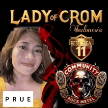 lady of crom indonesia rest area 11 community rock metal community