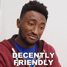Decently Friendly Marques Brownlee GIF - Decently Friendly Marques Brownlee Its Really Friendly GIFs