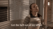 Station19 Maya Bishop GIF - Station19 Maya Bishop Get The Hell Out Of My Office GIFs