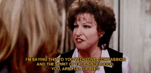 Bette Midler First Wives Club GIF - Bette Midler First Wives Club Full Of Shit GIFs