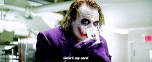Joker Heresmycard GIF - Joker Heresmycard GIFs