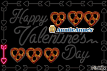 Happy Valentines Day Pretzel GIF - Happy Valentines Day Pretzel Auntie Annes GIFs