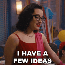 I Have A Few Ideas Jane GIF - I Have A Few Ideas Jane Grease Rise Of The Pink Ladies GIFs