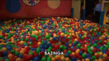 Sheldon In A Ball Pit GIF - Big Bang Theory Sheldon Ball Pit GIFs