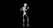Esqueleto Dançando  / Acordei Com A Autoestima Lá Em Cima GIF