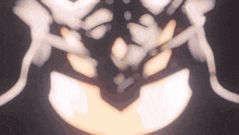 a blurry picture of a person 's torso with a light coming out of the middle