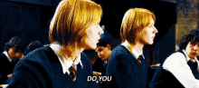 Fred Weasley Harry Potter GIF - Fred Weasley Harry Potter Do You GIFs