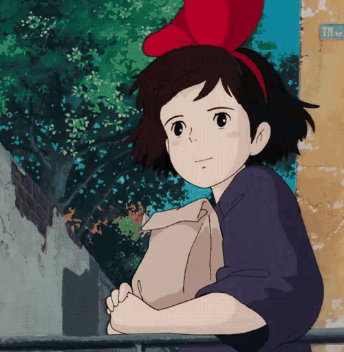 魔女の宅急便 ジブリ GIF - Majo No Takkyubin Stare Kikis 魔女の宅急便 ジブリ GIF - Majo No Takkyubin Stare Kikis