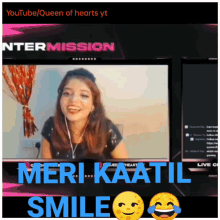 Queen Of Hearts Yt You Tube GIF - Queen Of Hearts Yt You Tube Katil Hasi GIFs