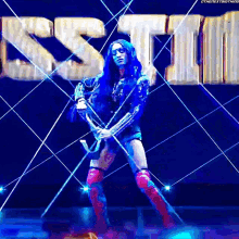 Sasha Banks Entrance GIF - Sasha Banks Entrance Smack Down Womens Champion GIFs