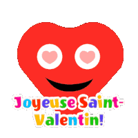Joyeuse Saint-valentin Valentin Sticker - Joyeuse Saint-valentin Valentin Stickers