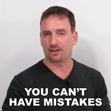 You Can'T Have Mistakes Adam GIF - You Can'T Have Mistakes Adam Engvid GIFs