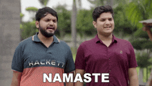 Namaste Mridul GIF - Namaste Mridul Nitin GIFs