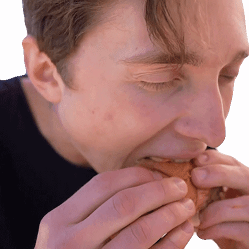 Munching Eating Sticker - Munching Eating Chewing - Discover & Share GIFs