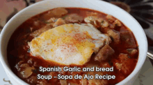 Spanish Garlic Soup GIF - Spanish Garlic And Bread Food GIFs