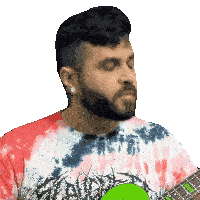 Playing Guitar Andrew Baena Sticker - Playing Guitar Andrew Baena Vibing Stickers