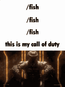 Fish Call Of Duty GIF - Fish Call Of Duty GIFs