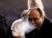 Tony Soprano Evil Smile GIF - Tony Soprano Evil Smile GIFs