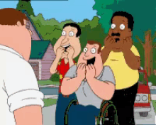 When Your Friend Goes On A Date GIF - Family Guy Peter Griffin Excited GIFs