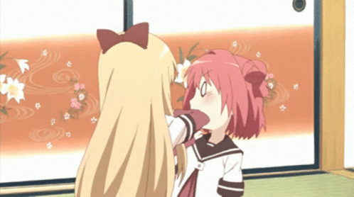 Anime Kiss GIF  Anime Kiss Shocked  Discover  Share GIFs