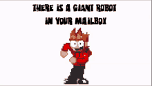 Tord Dance Giant Robot GIF - Tord Dance Giant Robot Mailbox Meme GIFs