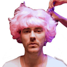 trimming hair cian ducrot chewing gum song barber wig