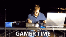 Gamer Time Game Time GIF