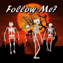 Follow Me Skeleton GIF - Follow Me Skeleton Spinning GIFs