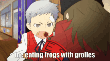 Frogs Eating GIF
