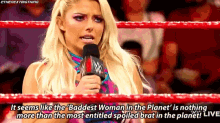 Alexa Bliss Ronda Rousey GIF - Alexa Bliss Ronda Rousey Mickie James GIFs