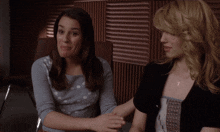 Faberry Dont Touch GIF - Faberry Dont Touch Glee GIFs