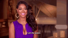 Kenya Moore I Am The Queen GIF - Kenya Moore I Am The Queen Smile GIFs