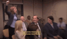 The Office No More Meetings GIF - The Office No More Meetings Pam GIFs