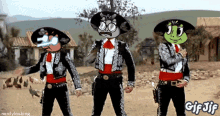 Three Musketeers GIF - Three Musketeers Wormbros GIFs