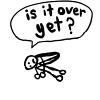 Isitover It Is Done Sticker - Isitover It Is Done Its Done Stickers
